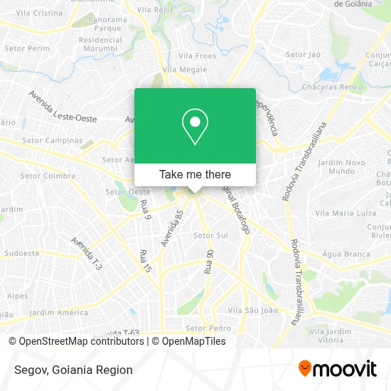 Segov map