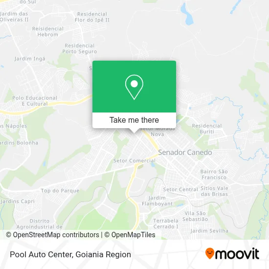 Pool Auto Center map
