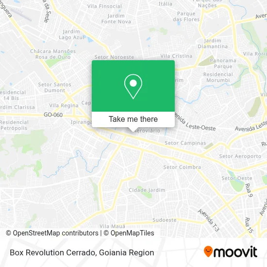 Box Revolution Cerrado map