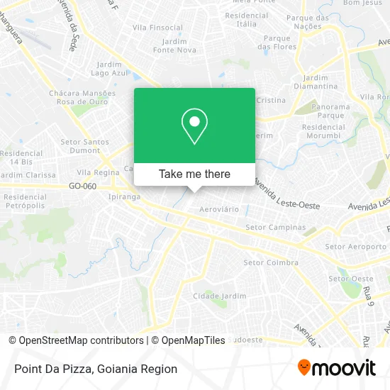 Point Da Pizza map