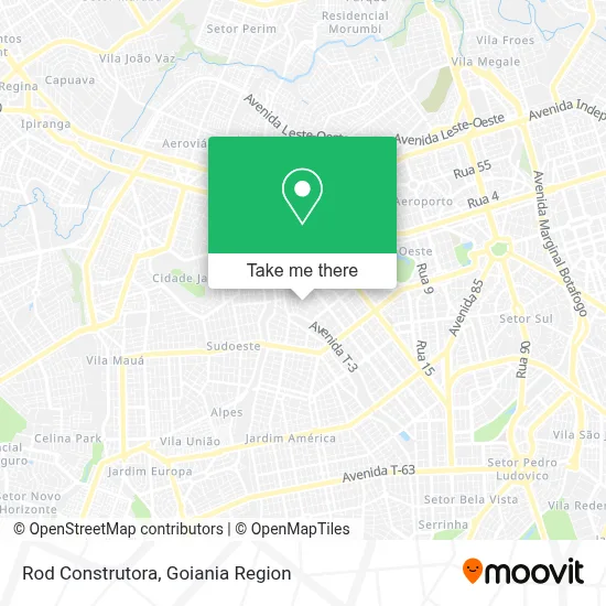 Rod Construtora map