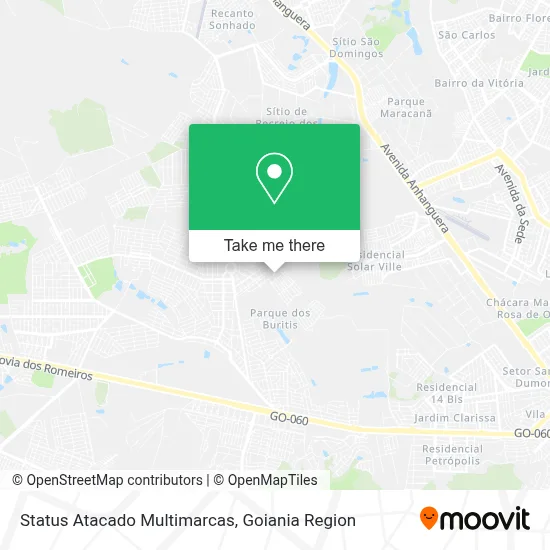 Status Atacado Multimarcas map