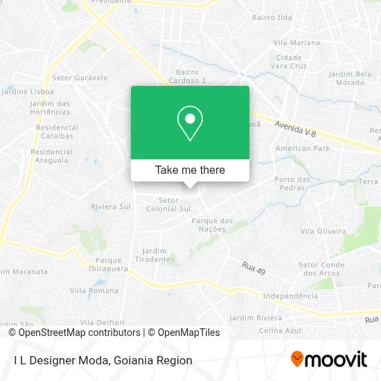 I L Designer Moda map