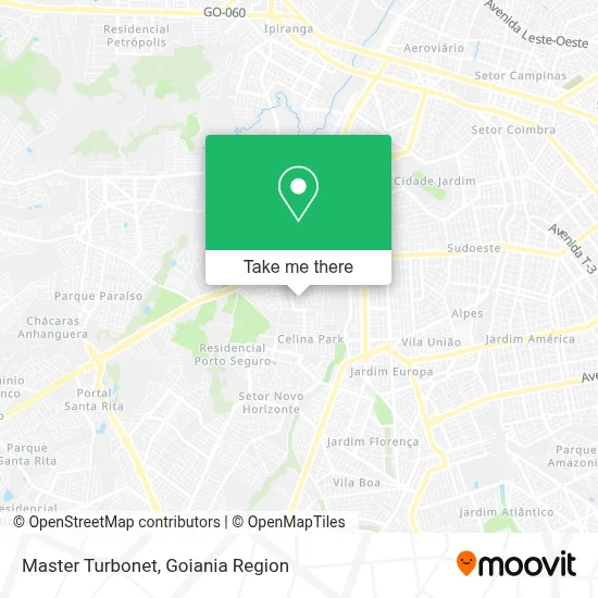 Master Turbonet map