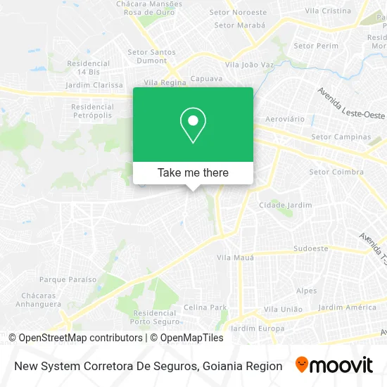 New System Corretora De Seguros map