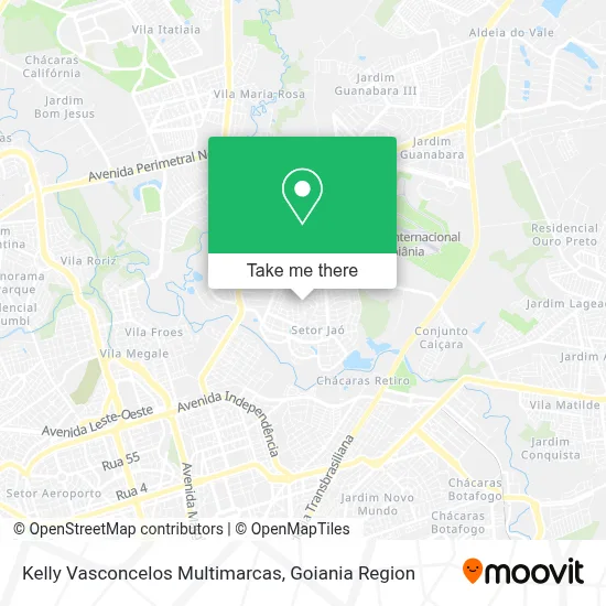 Kelly Vasconcelos Multimarcas map