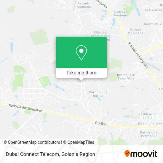 Dubai Connect Telecom map