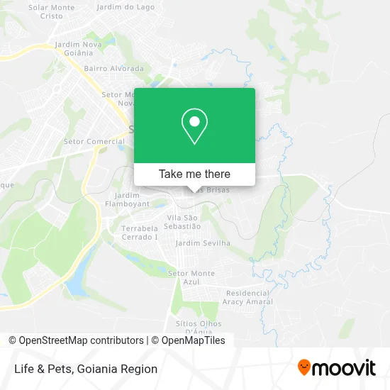 Life & Pets map