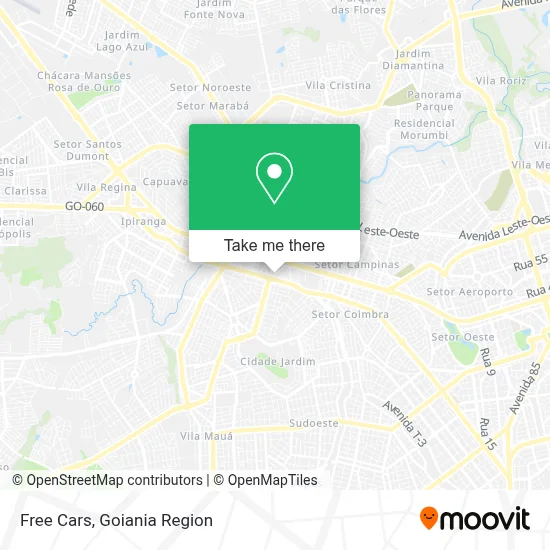 Free Cars map