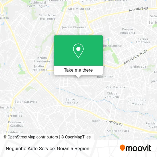 Neguinho Auto Service map