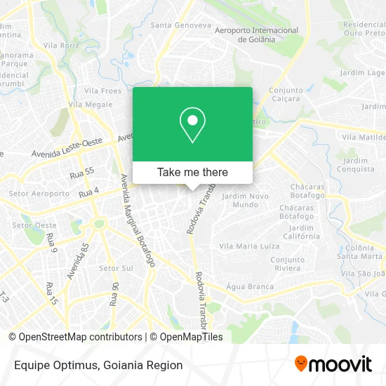 Equipe Optimus map