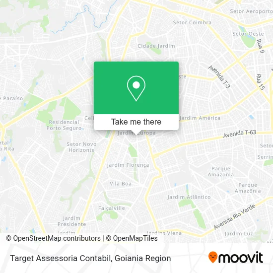 Target Assessoria Contabil map
