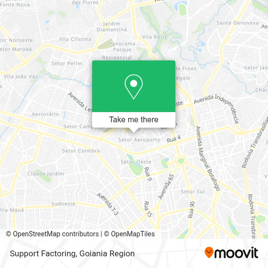 Support Factoring map