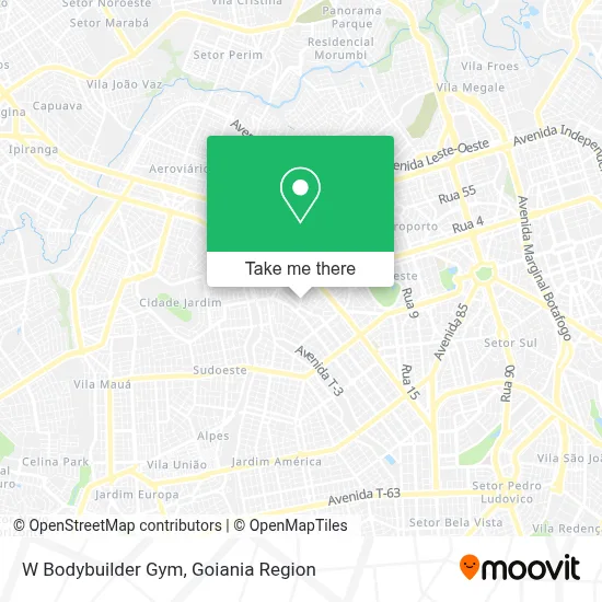 W Bodybuilder Gym map