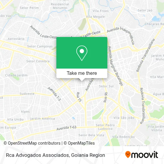 Rca Advogados Associados map