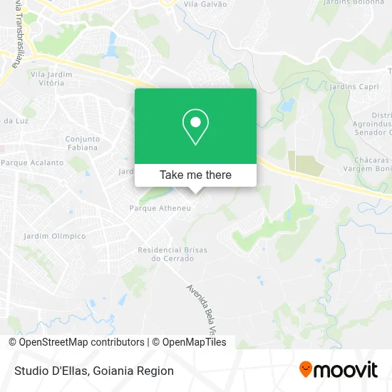 Studio D'Ellas map
