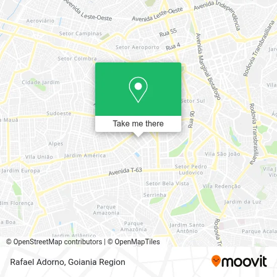 Rafael Adorno map