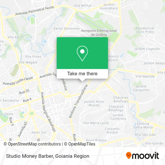Studio Money Barber map