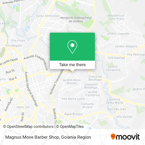 Magnus Move Barber Shop map