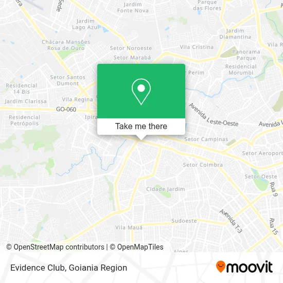 Evidence Club map