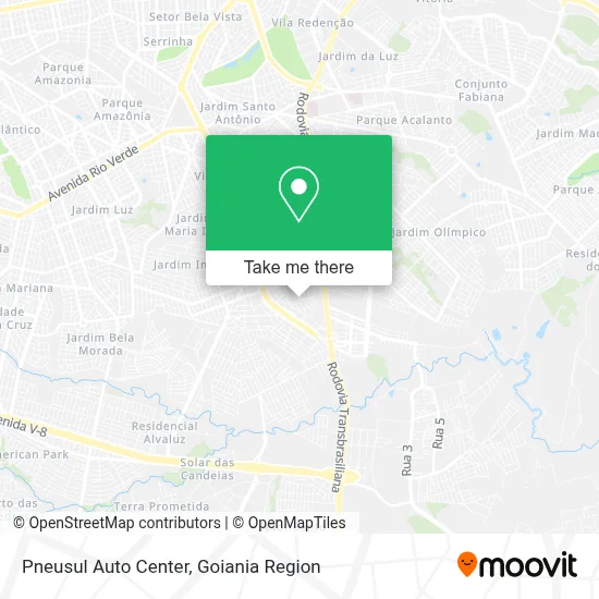 Pneusul Auto Center map