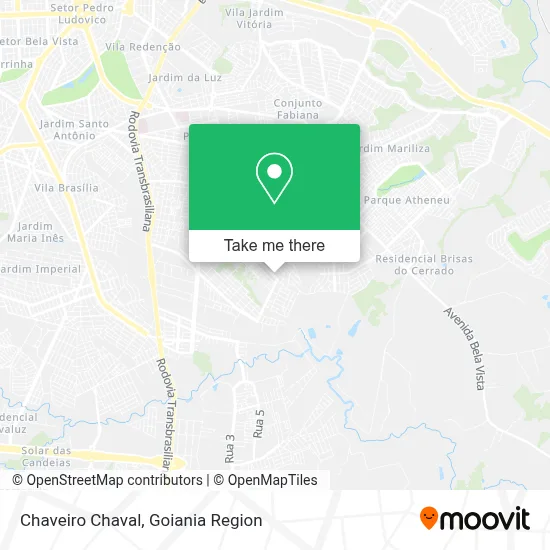 Chaveiro Chaval map