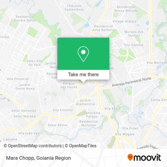 Mara Chopp map