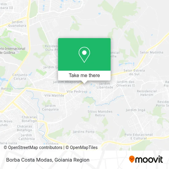 Borba Costa Modas map