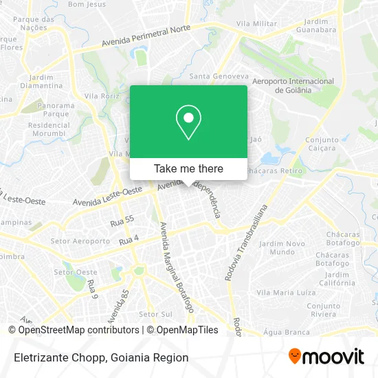 Eletrizante Chopp map