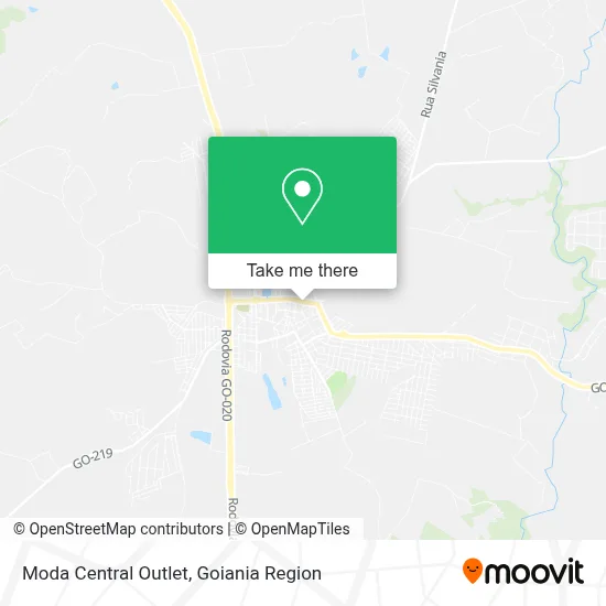 Moda Central Outlet map