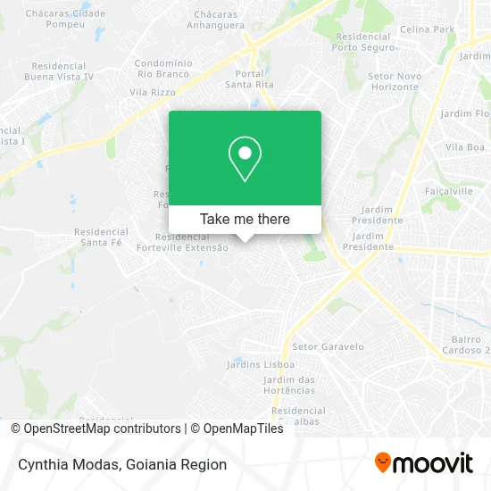 Cynthia Modas map
