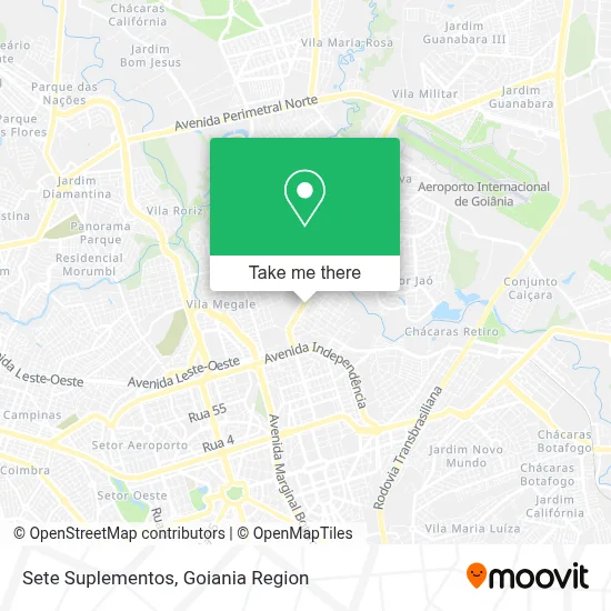 Sete Suplementos map