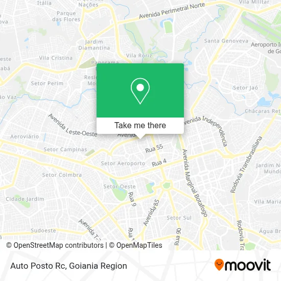 Auto Posto Rc map
