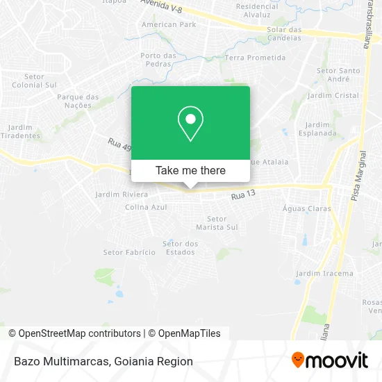 Bazo Multimarcas map