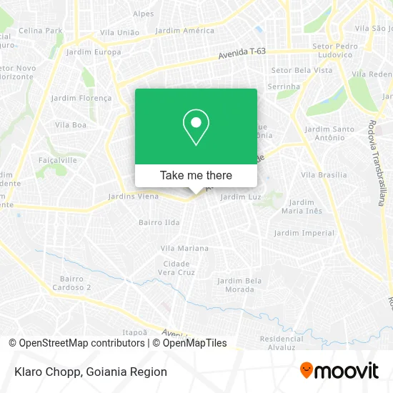 Klaro Chopp map