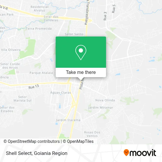 Shell Select map