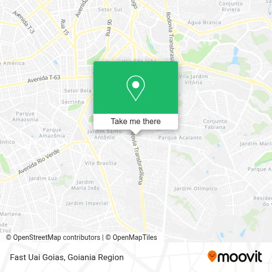 Fast Uai Goias map