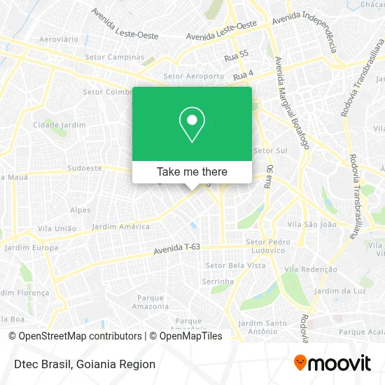 Dtec Brasil map