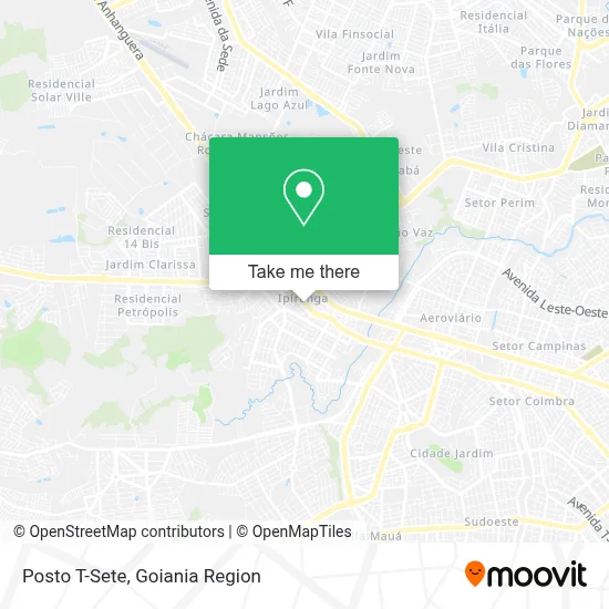 Posto T-Sete map