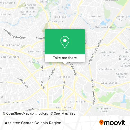 Assistec Center map