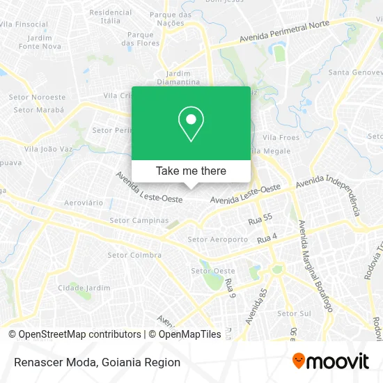 Renascer Moda map