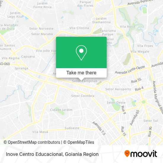 Inove Centro Educacional map
