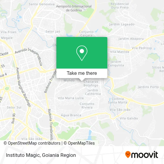 Instituto Magic map
