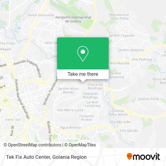 Tek Fix Auto Center map