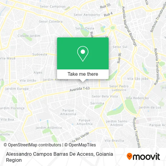 Alessandro Campos Barras De Access map