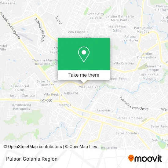 Pulsar map