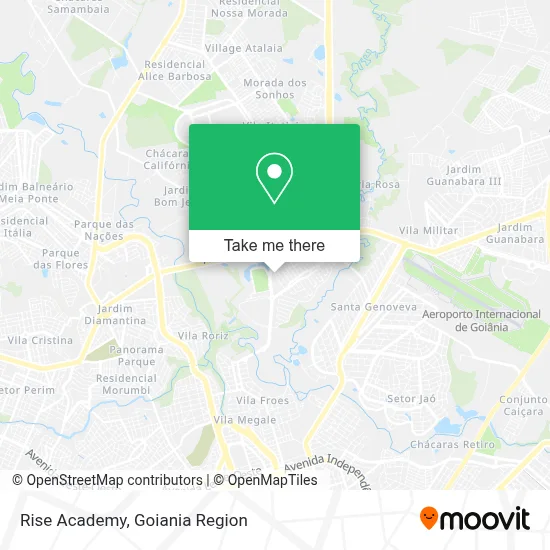 Rise Academy map