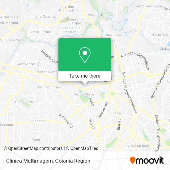 Clinica Multimagem map