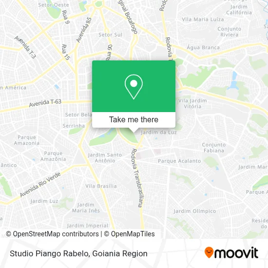 Studio Piango Rabelo map