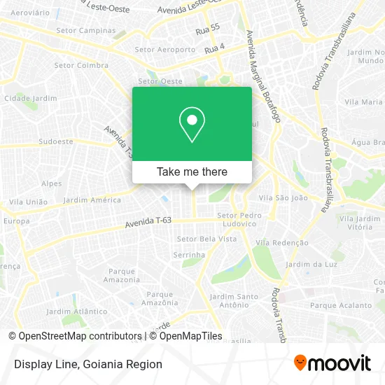 Display Line map